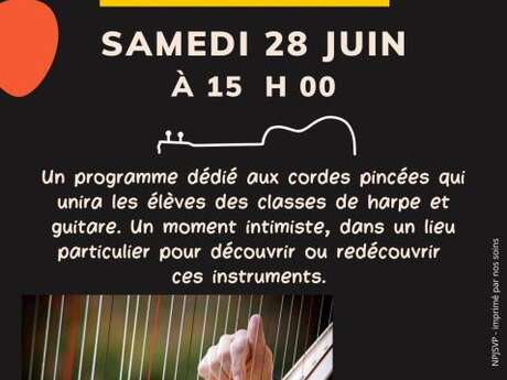 Concert - harpes et guitares