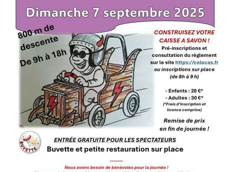 Course de caisse à savon
