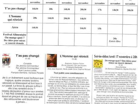 Cinéma le Rio - films de la semaine