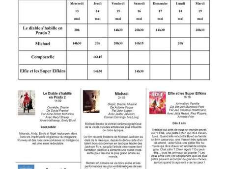 Cinéma le Rio - films de la semaine