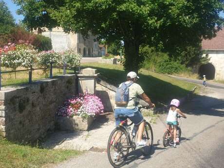 Boucle cyclotouristique - famille boucle de Bouzemont