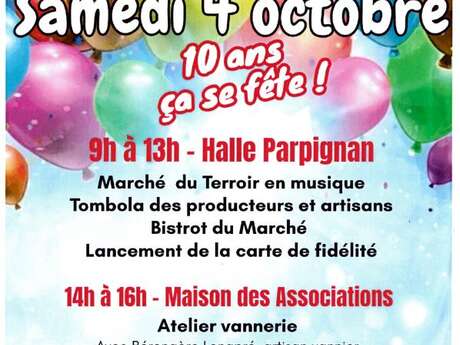 Marché du terroir de Mattaincourt - 10 ans ça se fête