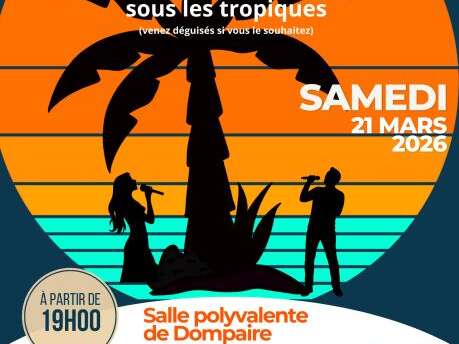 Soirée repas karaoké - sous les tropiques