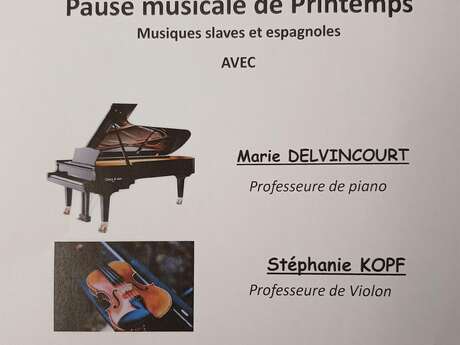 Concert Pause musicale de Printemps