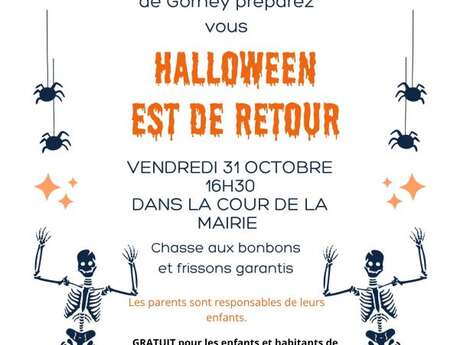 Halloween est de retour