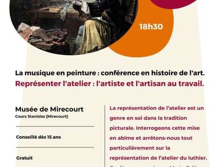 Conférence en histoire de l'art - La musique en peinture