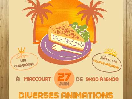 Braderie de la Taste Quiche de Mirecourt