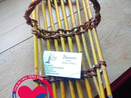 Journées Européennes des Métiers d’Art - La vannerie création d'un panier à jour