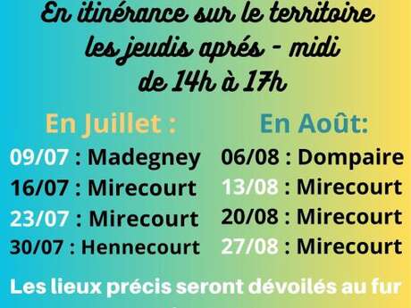 Les jeux prennent l'air