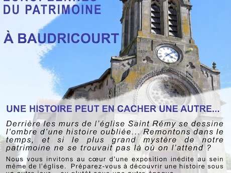 Journées Européennes du patrimoine - exposition une histoire peut en cacher une autre