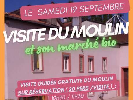 Visite du moulin et de son marché bio