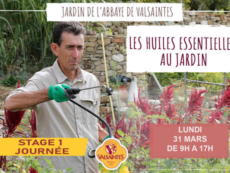 Stage 1 journée : L’utilisation des huiles essentielles au jardin