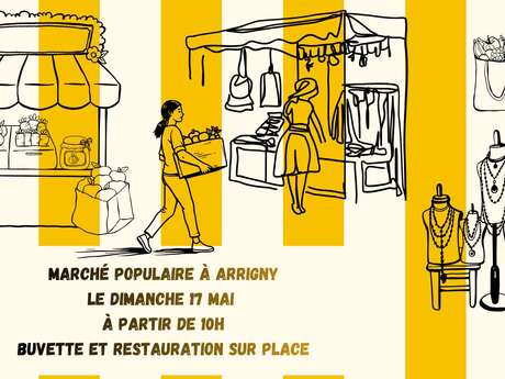 Marché populaire à Arrigny