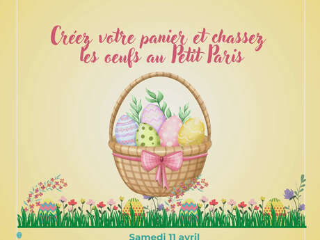Atelier : créez votre panier et chassez les oeufs