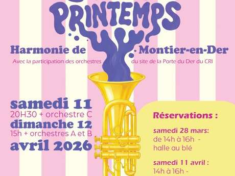 Concert de printemps de l'Harmonie de Montier