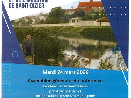 Assemblée générale et conférence : Les lavoirs de Saint-Dizier