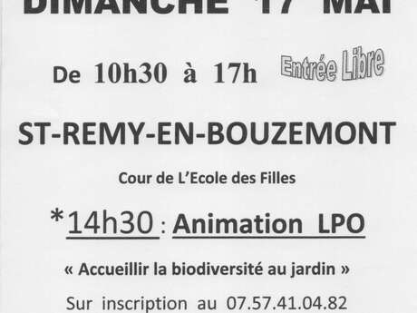 Troc aux plantes et animation LPO