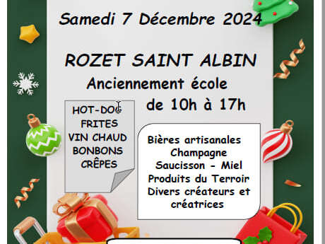 Marché de Noël de Rozet-Saint-Albin