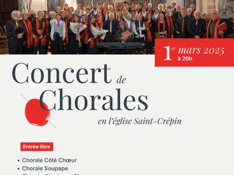 Concert de Chorales en l'Église Saint-Crépin