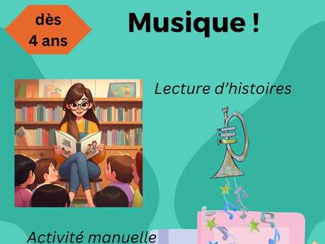 Heure des histoires : la musique