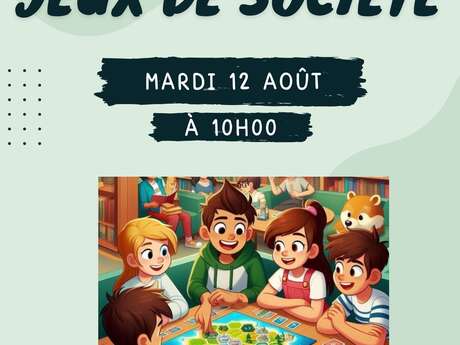 Animation jeux de société Animation jeux de société