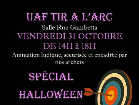 HALLOWEEN TIR À L’ARC HALLOWEEN TIR À L’ARC