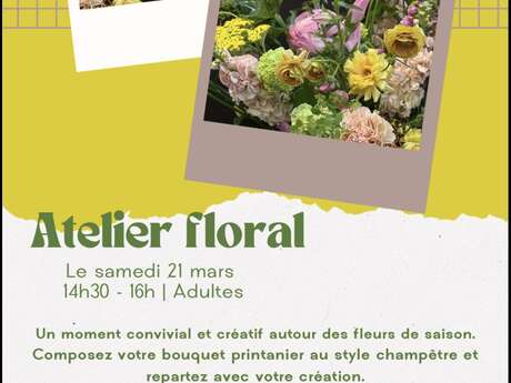 Atelier de création Florales Printemps