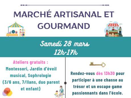Portes ouverte Marché Artisanal et Gourmand