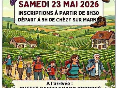 Randonnées en campagne au coeur des vignobles