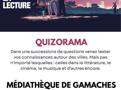 Nuits de la lecture : Quizorama