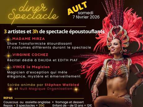 Dîner spectacle - Cabaret folie's