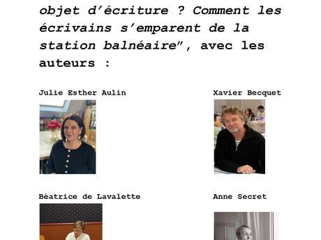 Table ronde : Mers, objet d'écriture ?