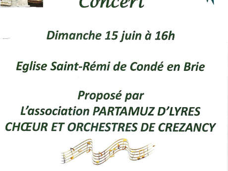 Concert proposé par L'association PARTAMUZ D'LYRES