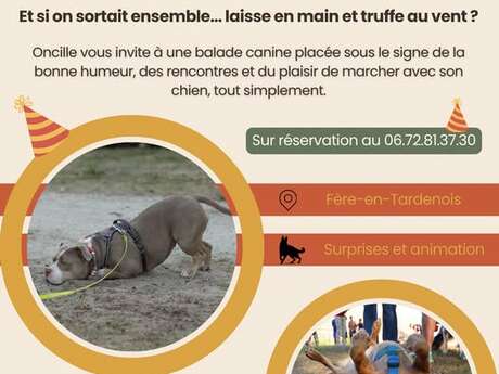 "Balade ton chien" à Fère-en-Tardenois