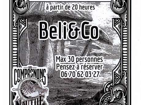 Soirée St Sylvestre - Musique et repas avec : "Beli & Co"