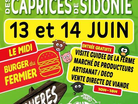Portes ouvertes à la ferme de Caprices de Sidonie