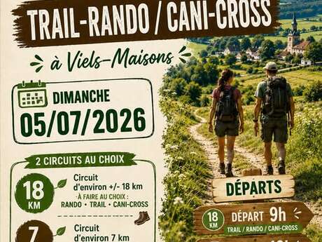 Trail-Rando / Cani-Cross à Viels-Maisons.