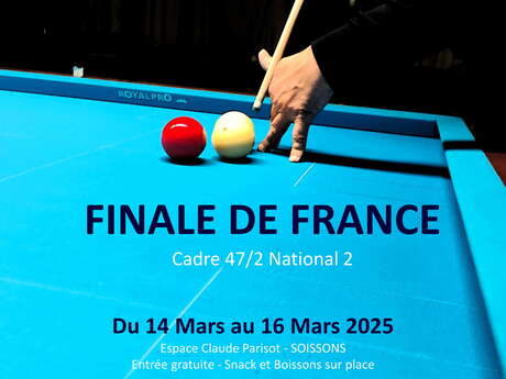 BILLARD - FINALE DE FRANCE - Cadre 47/2 National 2