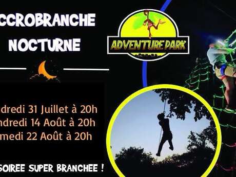 Accrobranche nocturne