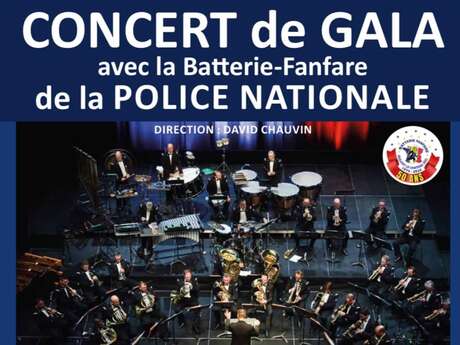 Concert de Gala avec la Batterie-Fanfare de la Police Nationale