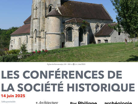 Conférence " L’ARCHITECTURE GOTHIQUE (XIIe-XIVe SIÈCLE). LA CONQUÊTE D’UN NOUVEL ESPACE ARCHITECTURAL : ENTRE SACRALITÉ ET HUMANISME " ‌