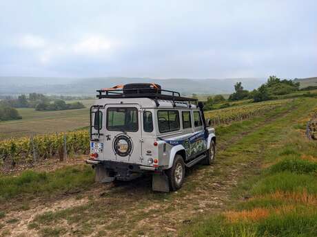 Domaine Mallet : Sortie en 4x4 dans le vignoble