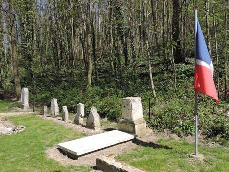 Le cimetière temporaire Grande Guerre de Vingré