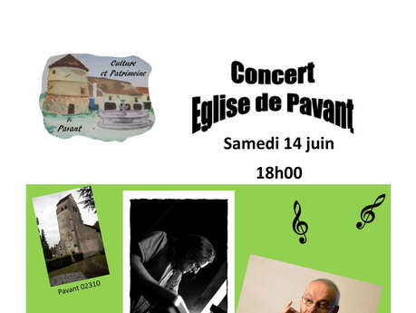 Concert à Pavant le 14 juin 2025