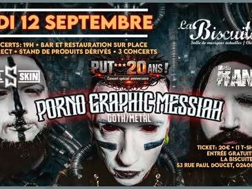 Porno Graphic Messiah • LES 20 ANS ! La Biscuiterie