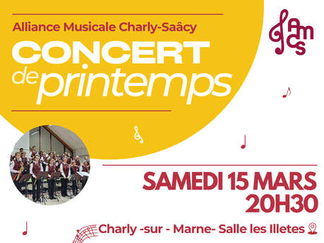 Concert de Printemps à Charly-sur-Marne