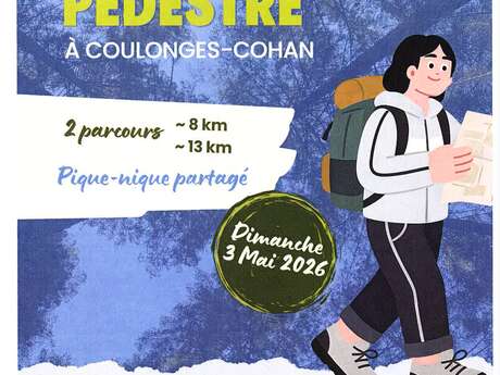 Randonnée pédestre à Coulonges-Cohan
