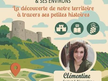 Clémentine vous guide à travers Château-Thierry... et ses environs !
