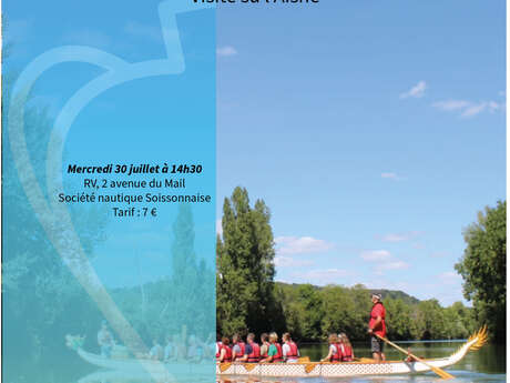 Dragon boat : Visite sur l'Aisne