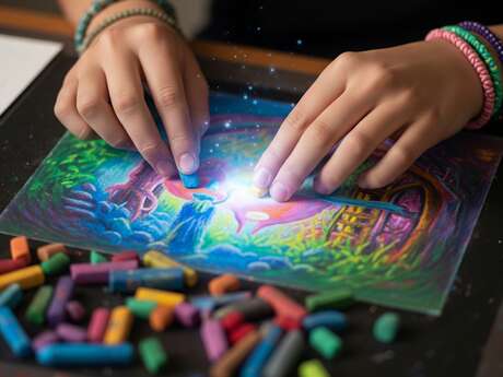 ATELIER ADOS: Pastels, les bâtons de couleur magiques!